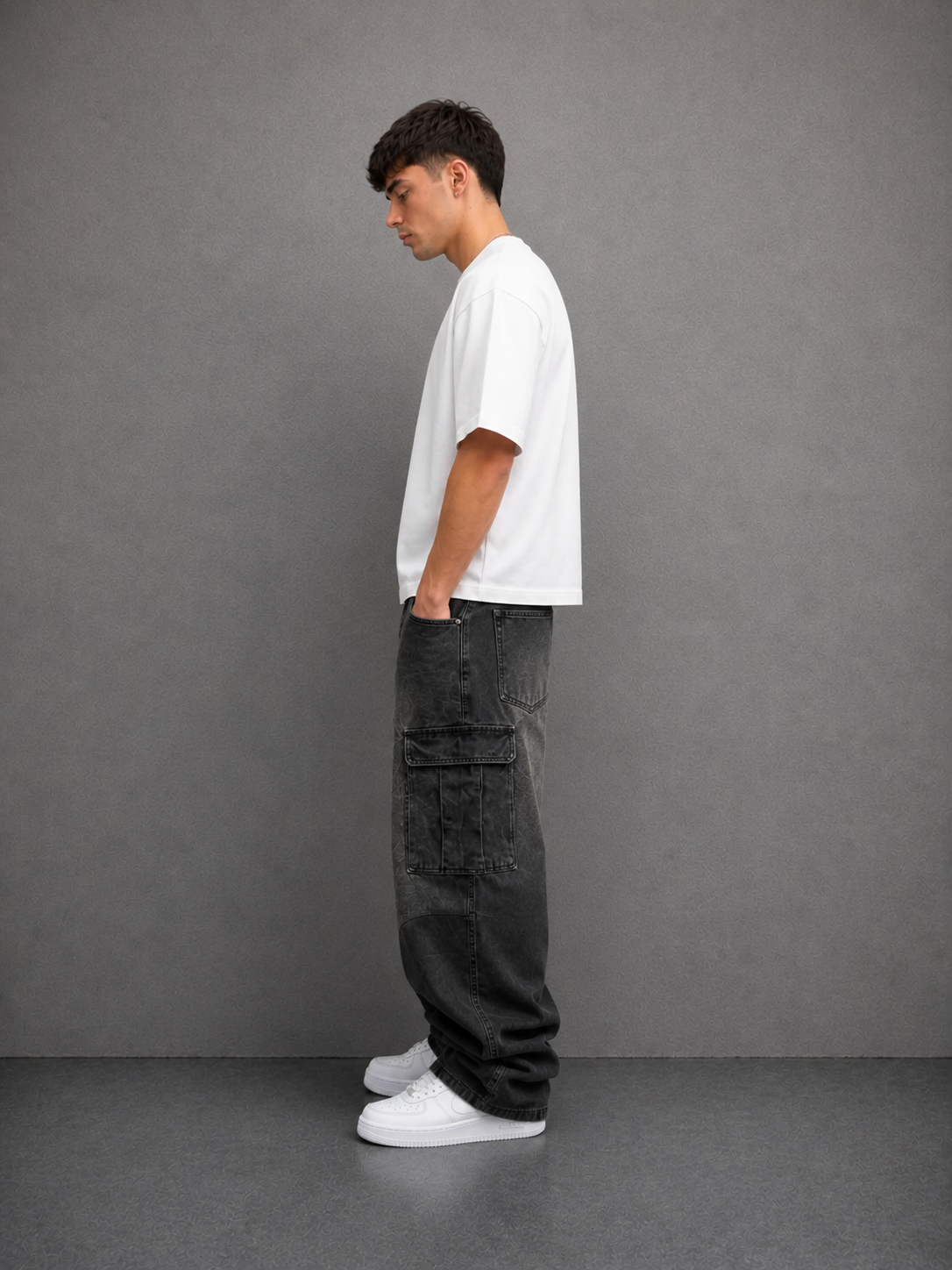 “Carbon” Baggy Jeans