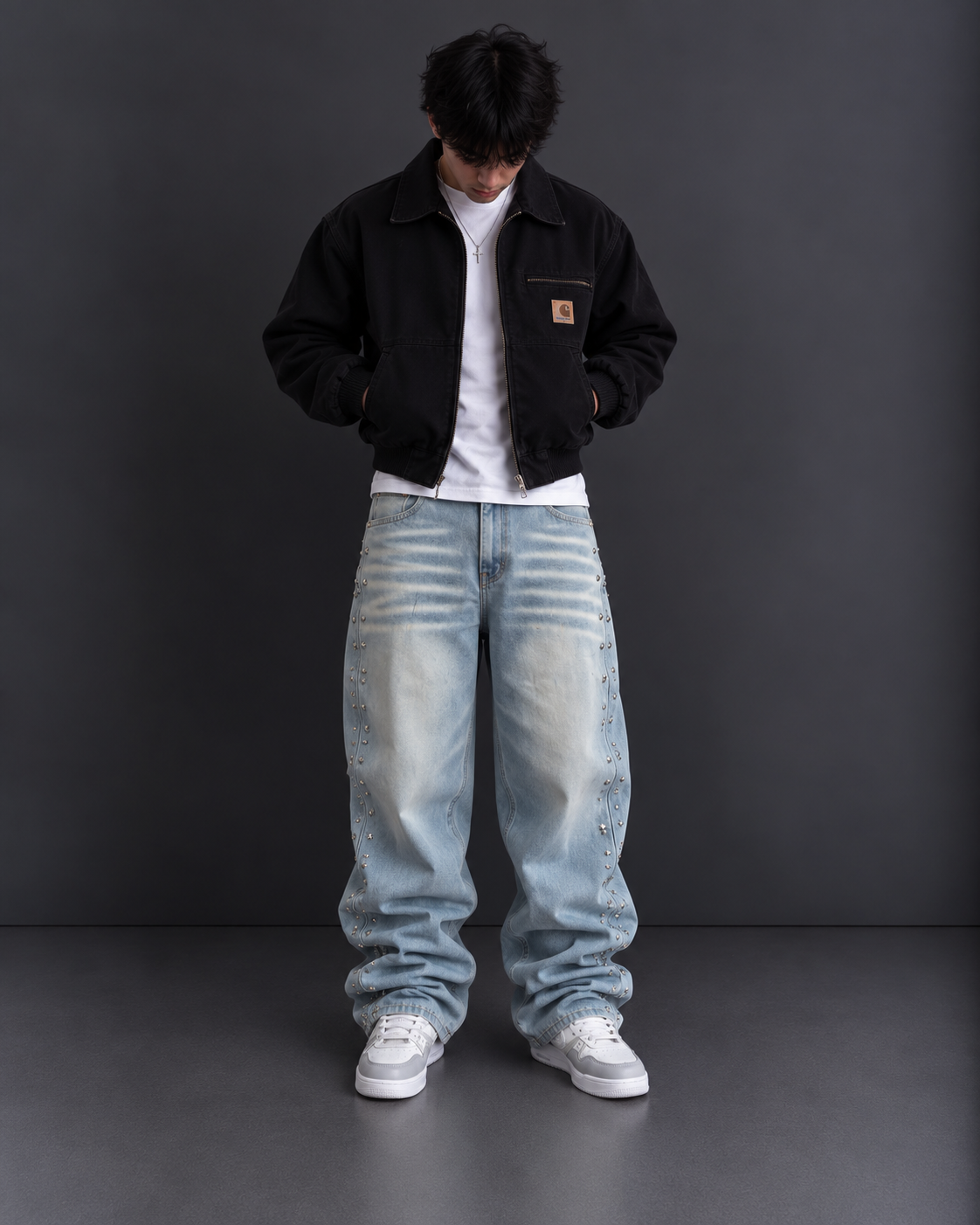 Starry Sky Loose Jeans