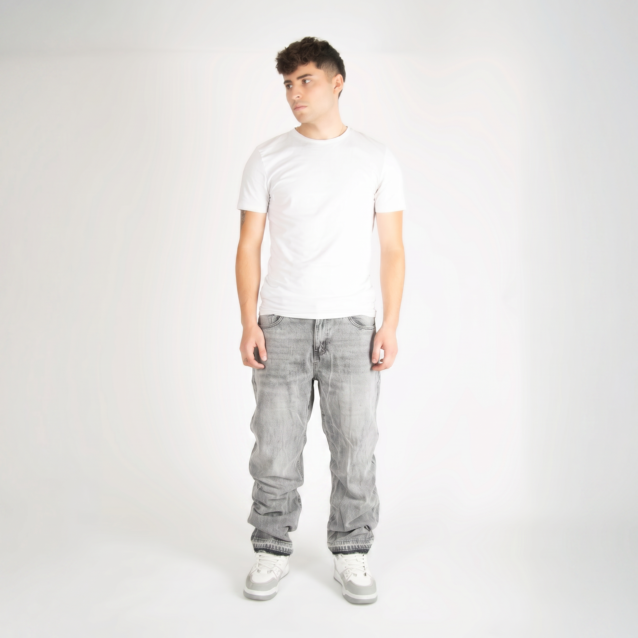 “Frayed” Jeans