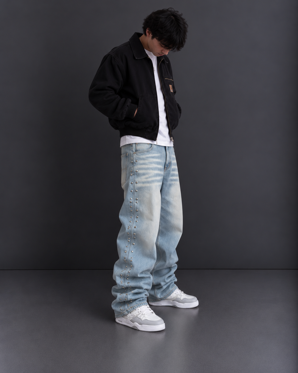 Starry Sky Loose Jeans