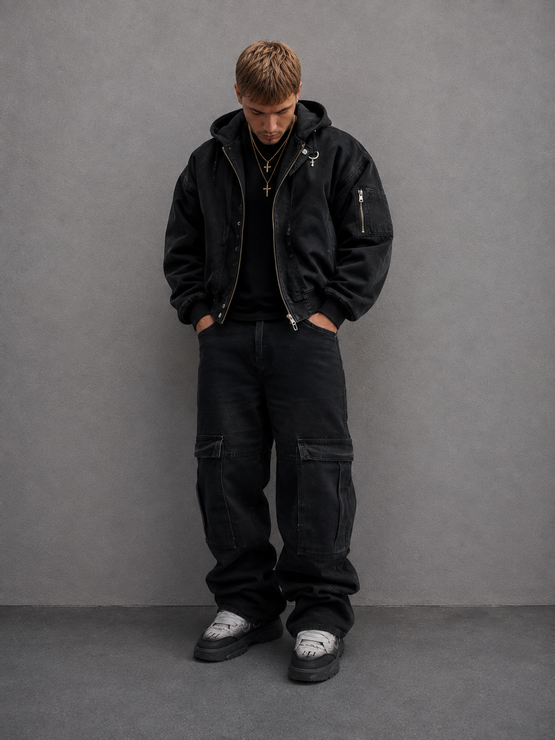 “Smoke” Baggy jeans