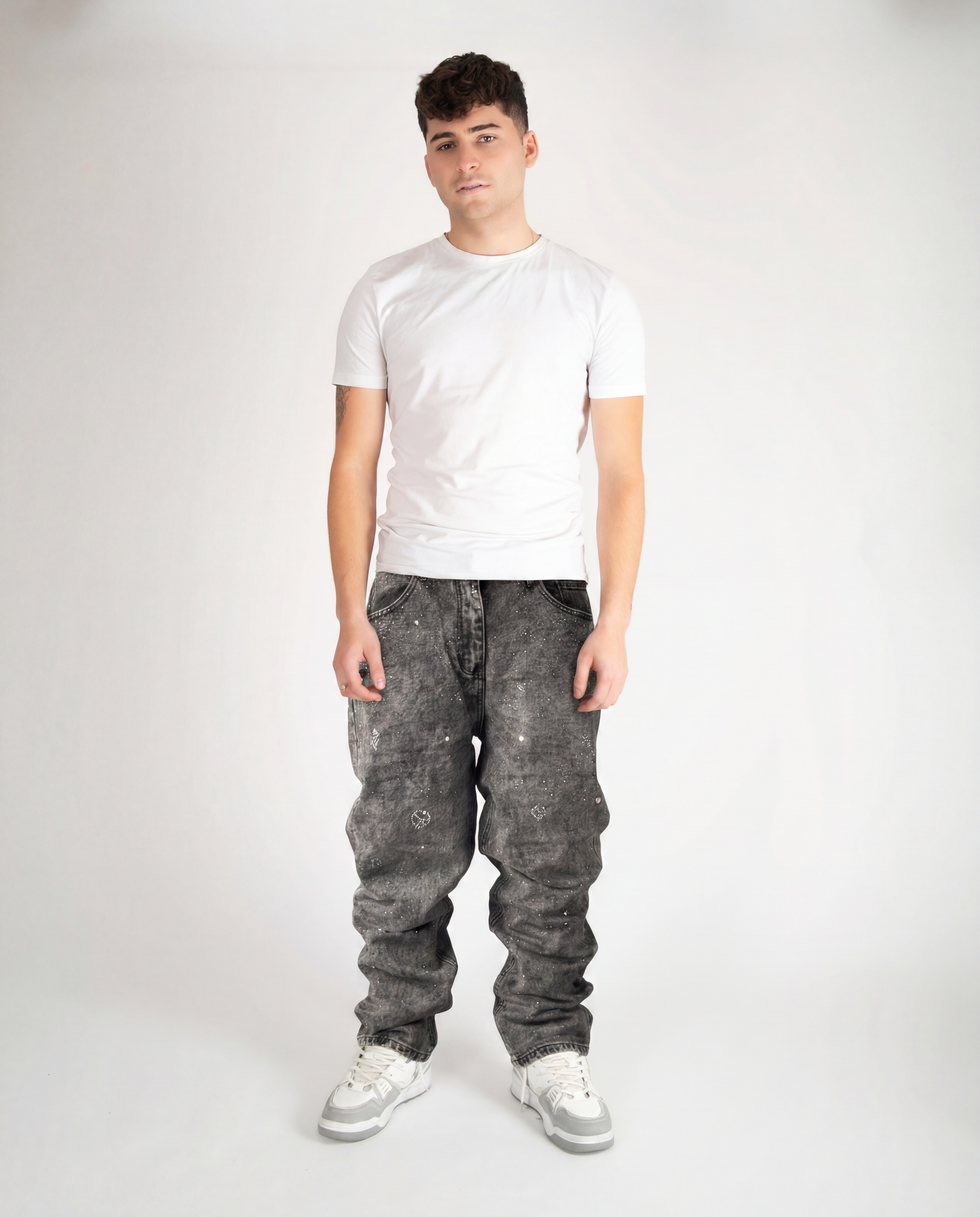 “Secret” loose jeans