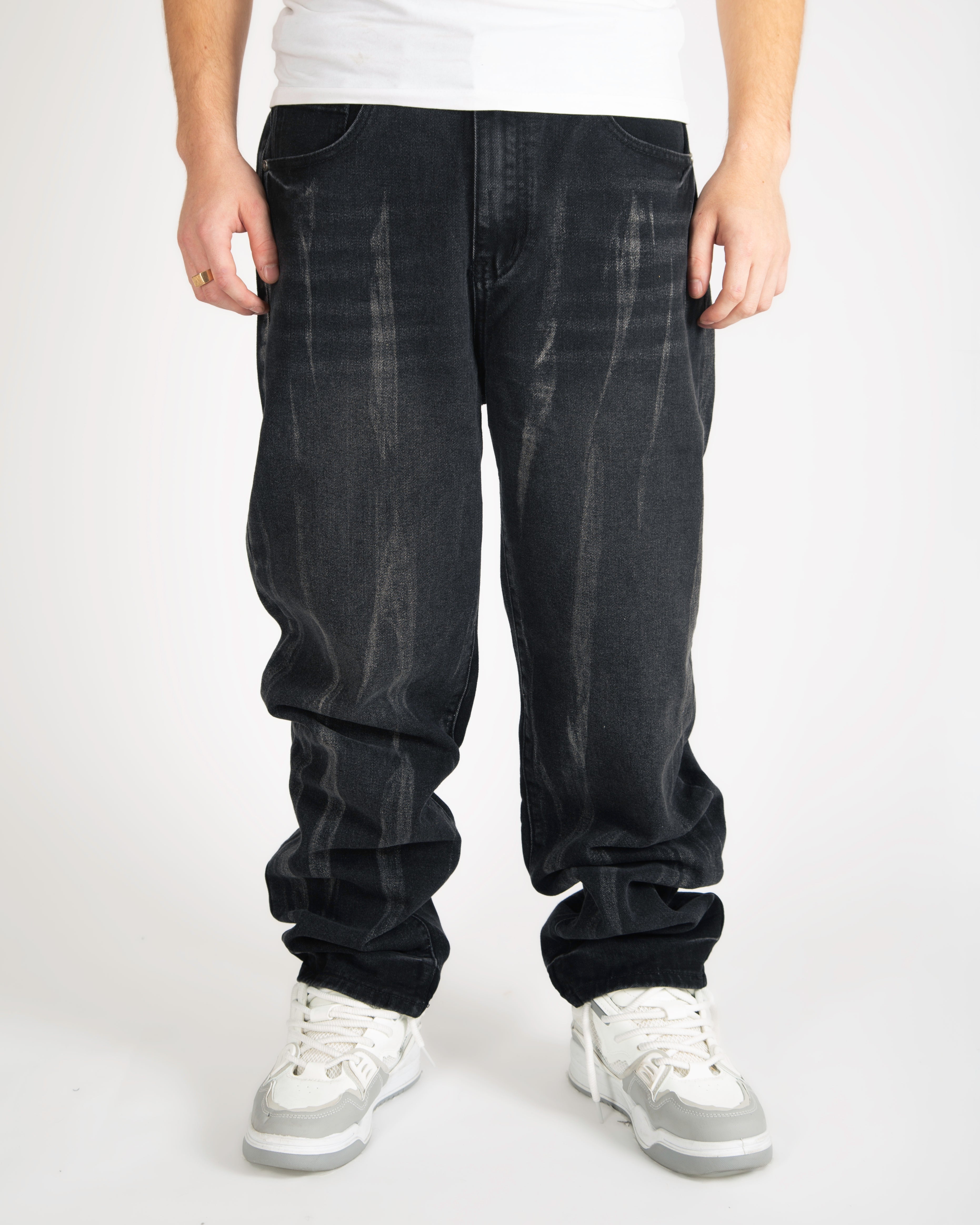 "Spider" loose jeans