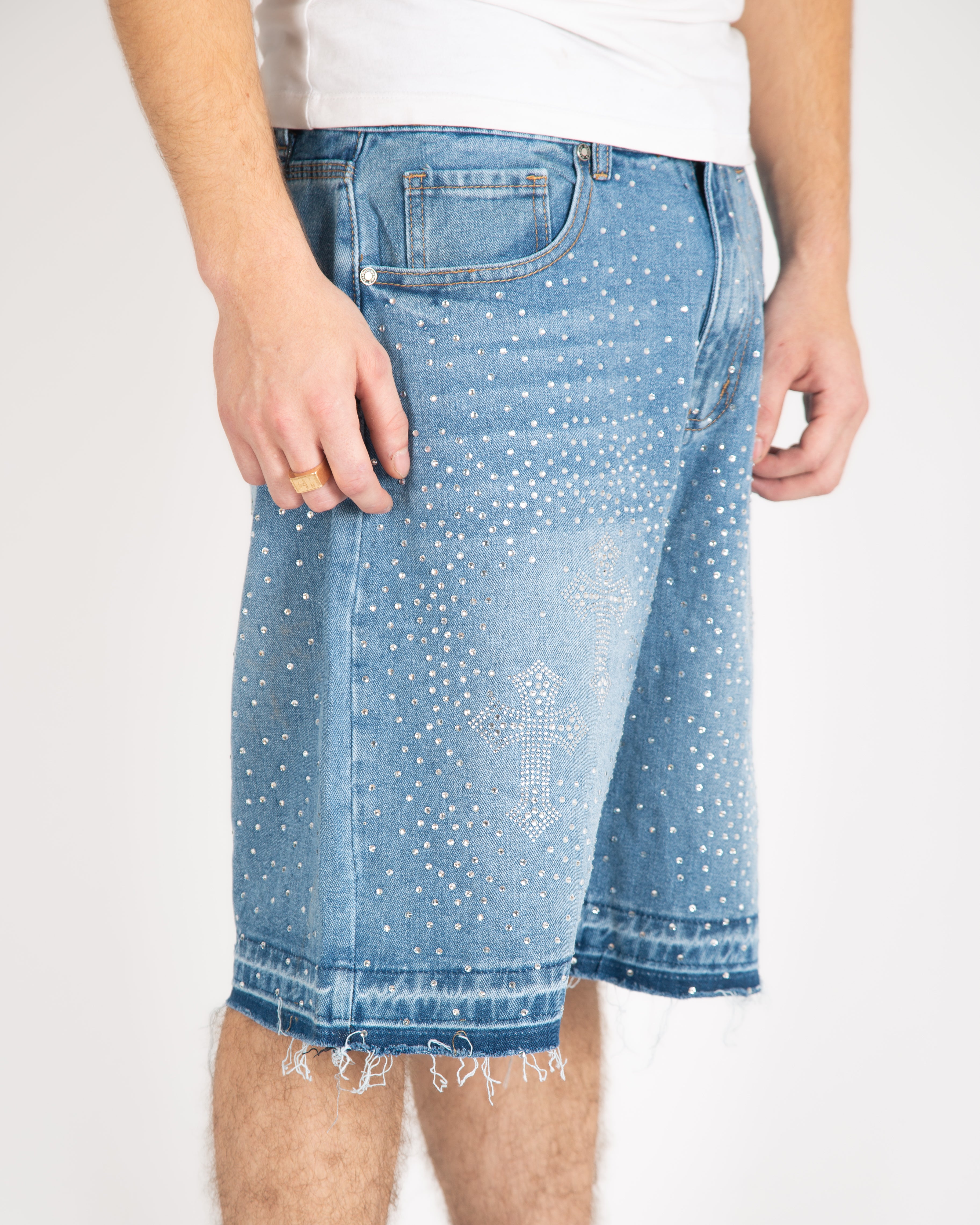 "Diamond sky" short jeans