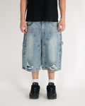 "Silver night"  baggy short
