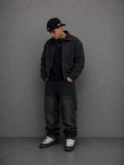 “StarBlack” Loose jeans
