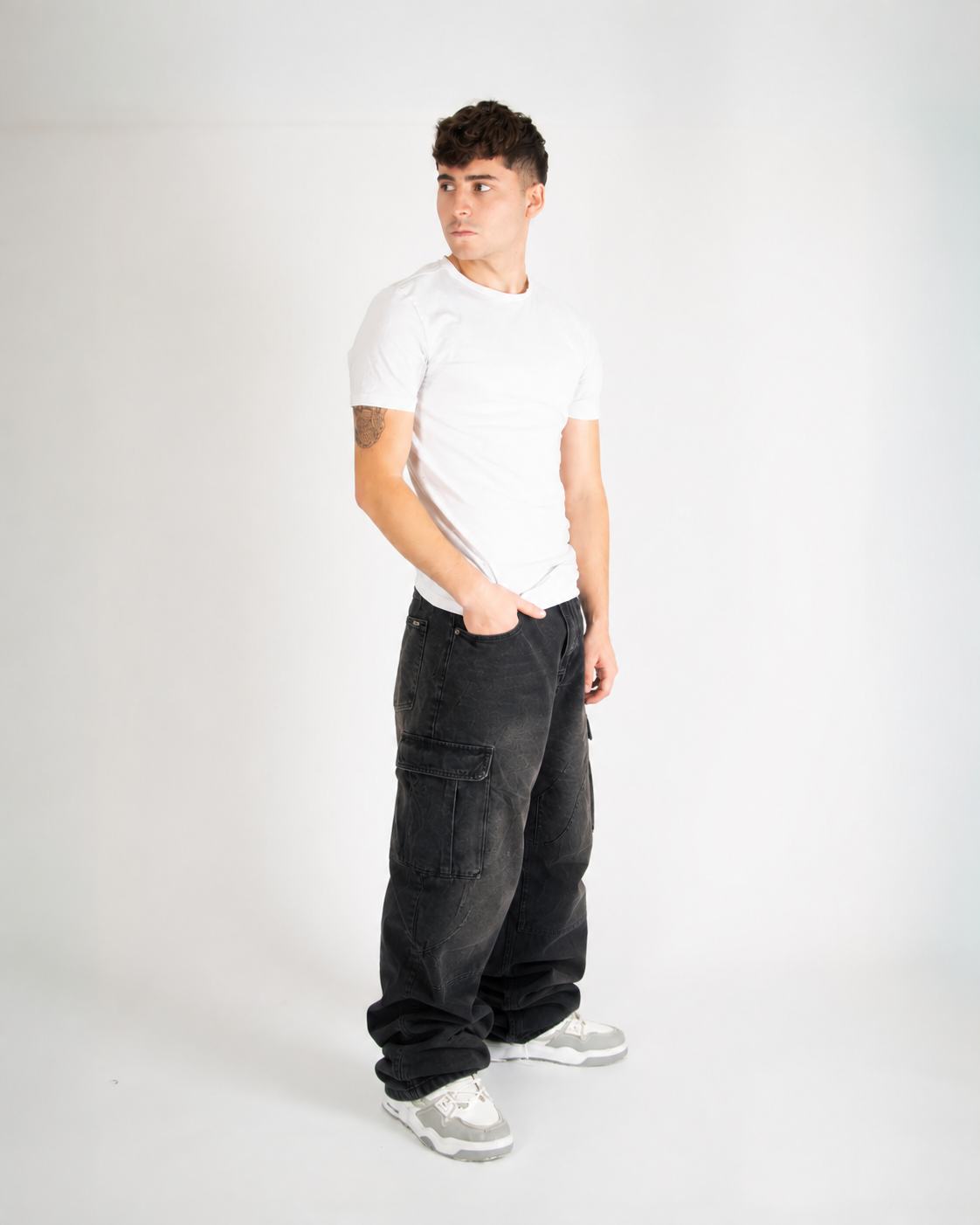 “Carbon” Baggy Jeans
