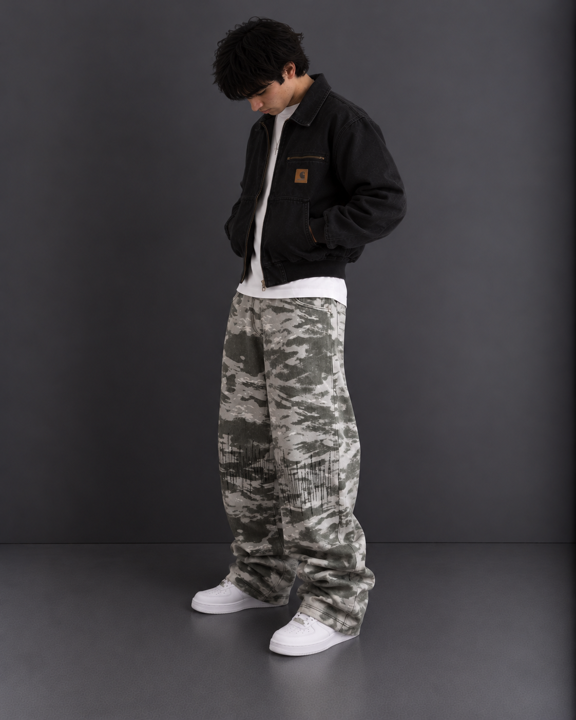 “Camo” Baggy Jeans
