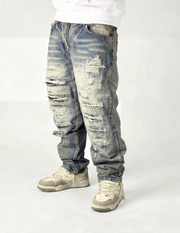 Ripped Loose Jeans