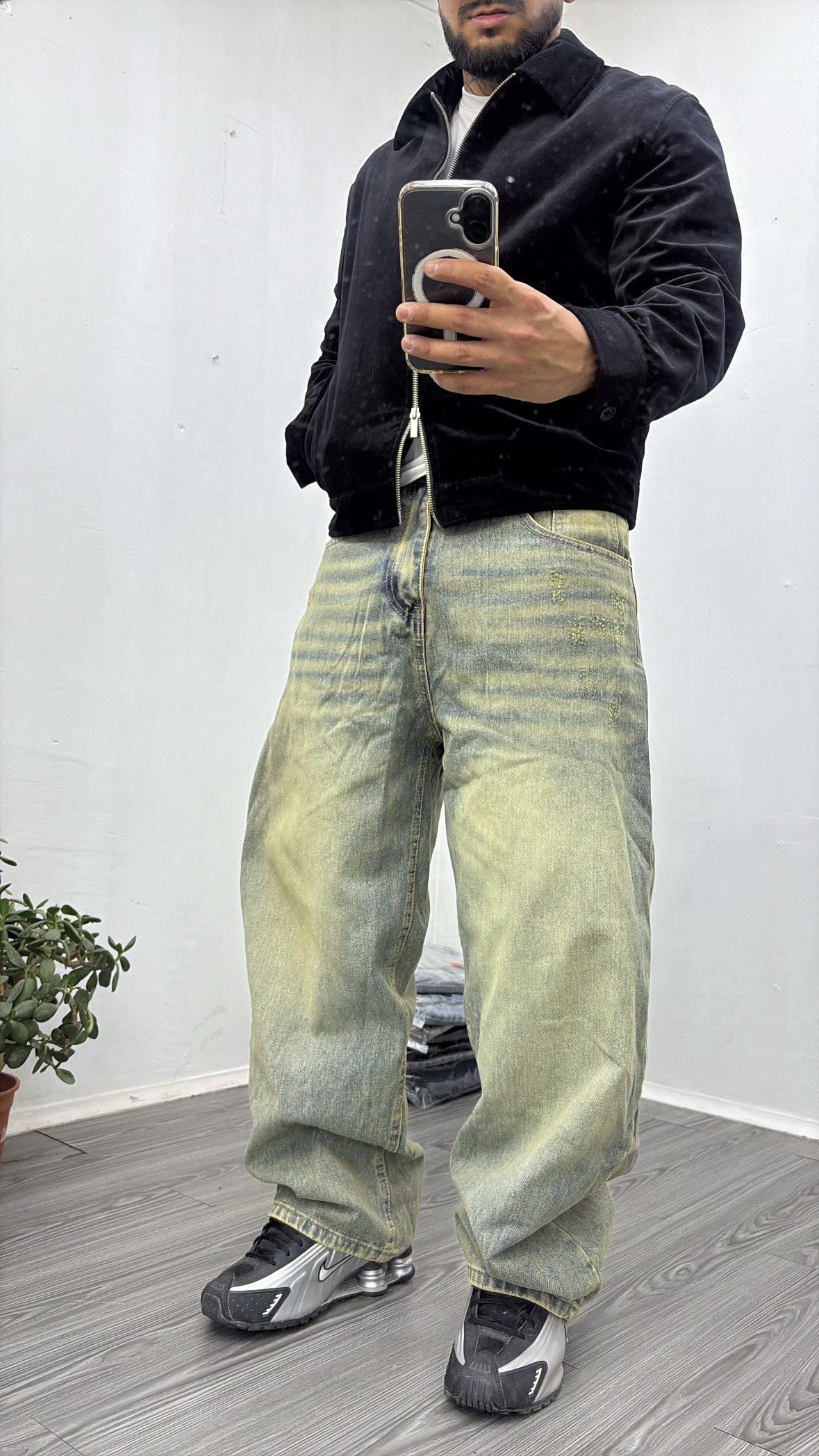Jean Baggy Stone Wash – Azul Claro
