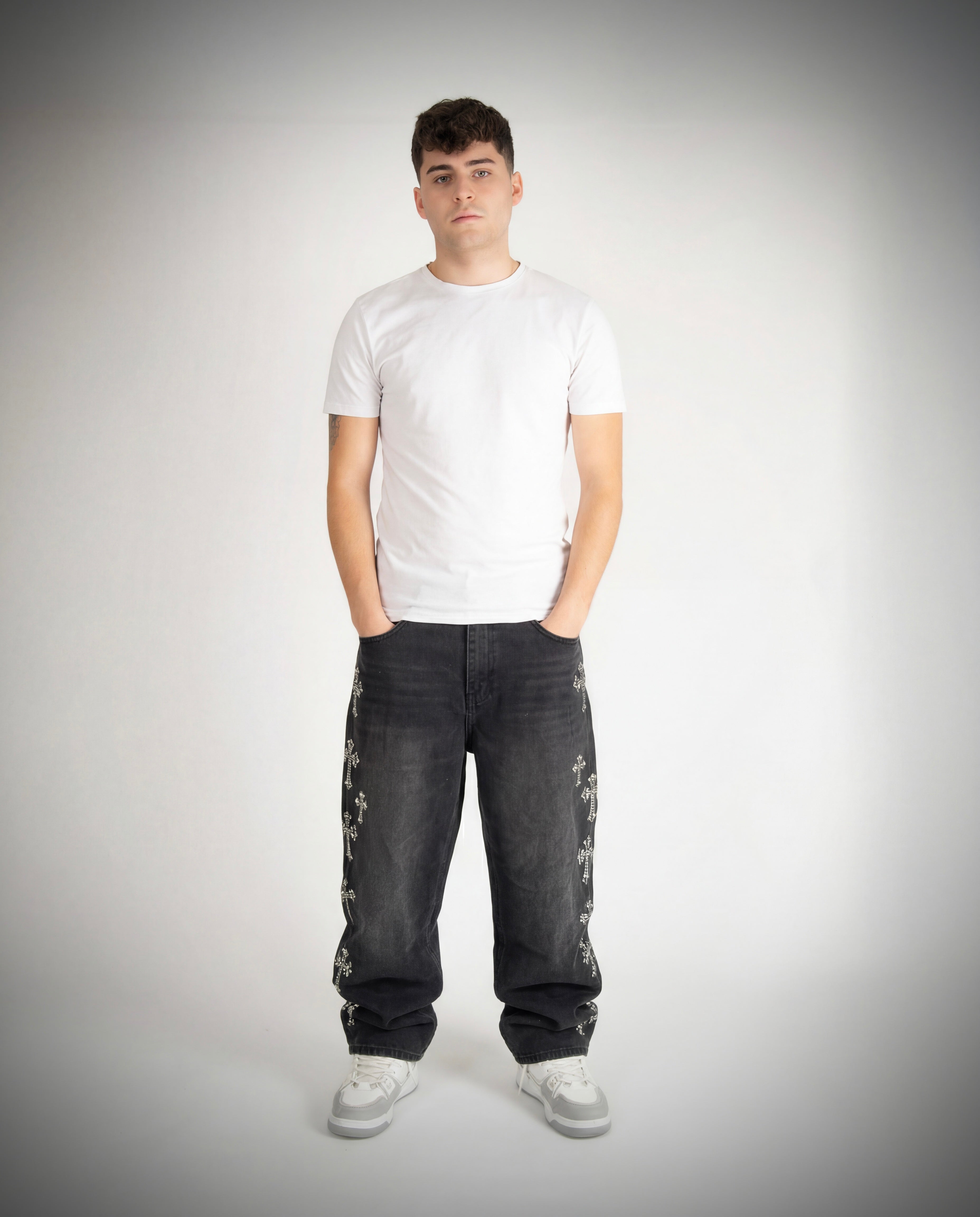 Black Bless Baggy Jeans