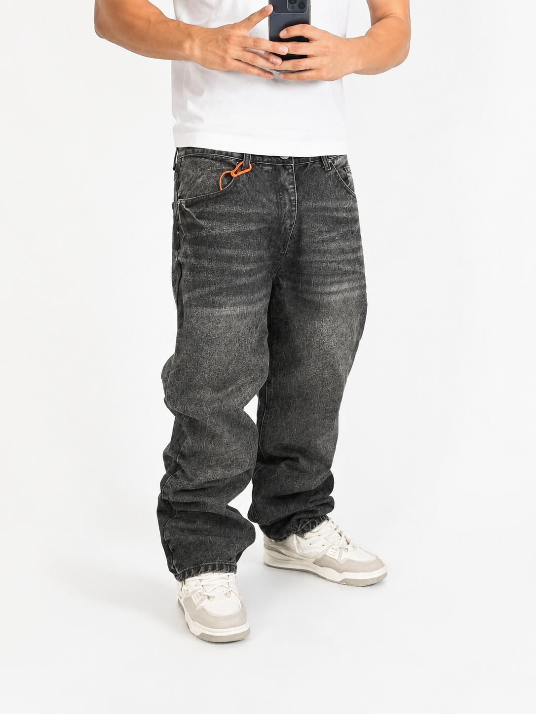 “Pitbull” Loose jeans