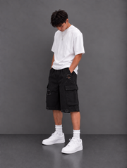 "Black Night" Baggy Short