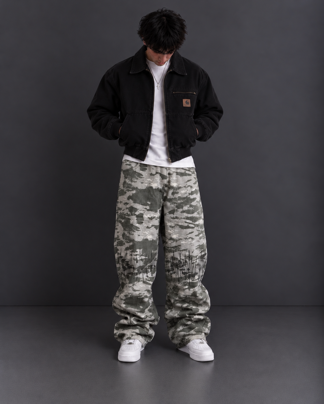 “Camo” Baggy Jeans
