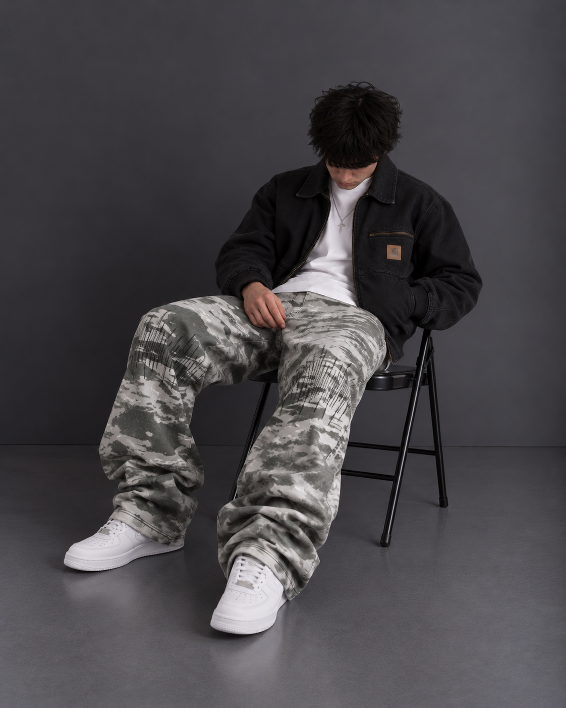 “Camo” Baggy Jeans