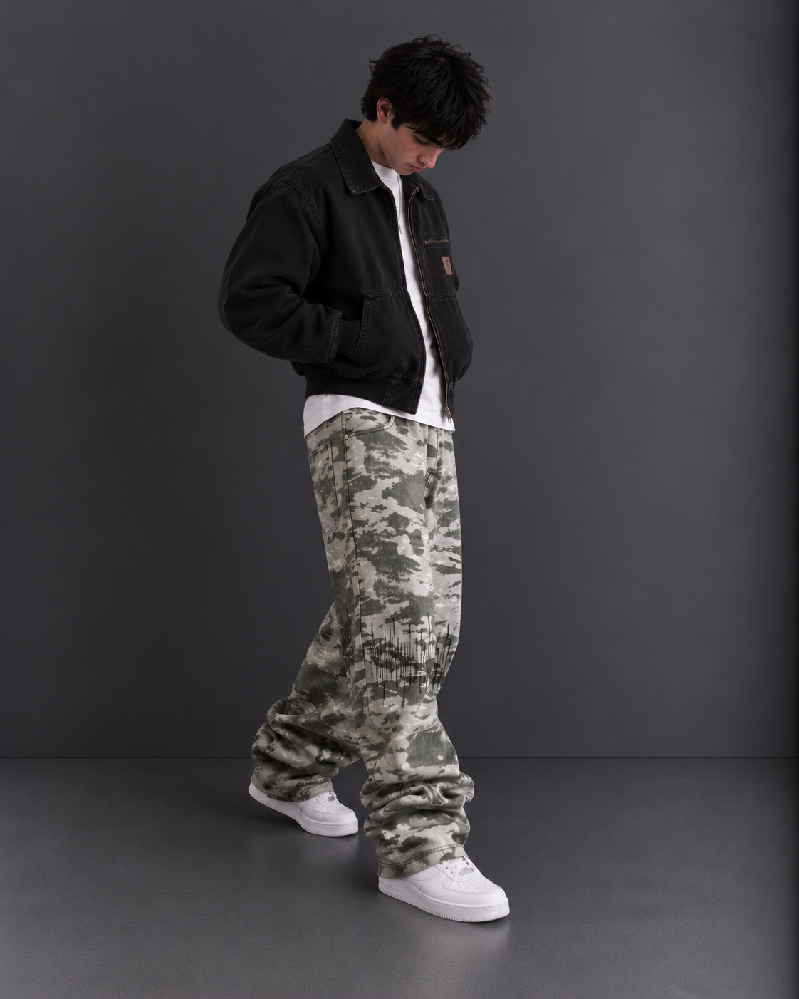 “Camo” Baggy Jeans