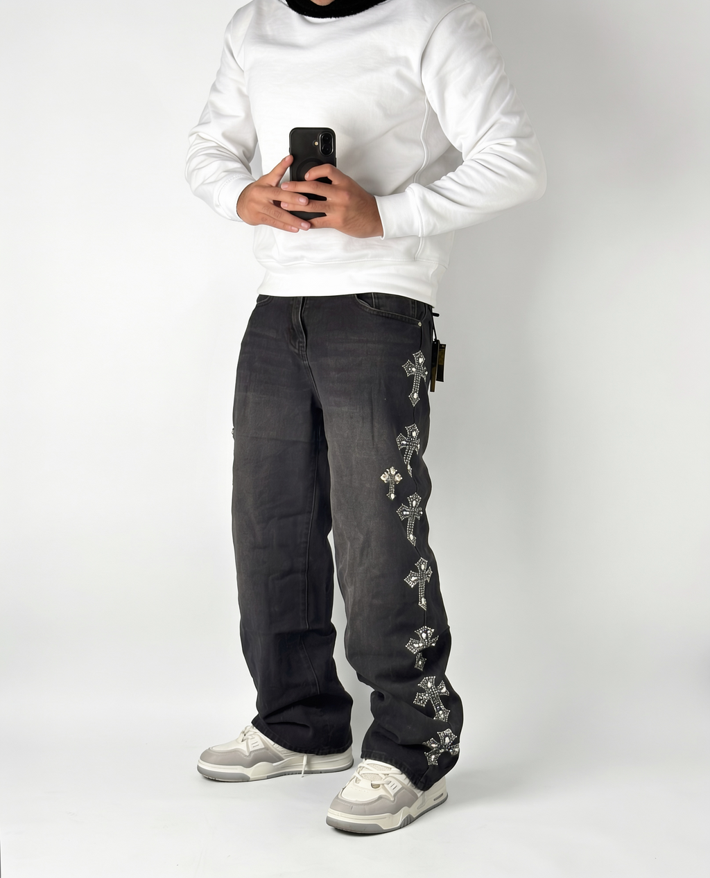 Black Bless Baggy Jeans