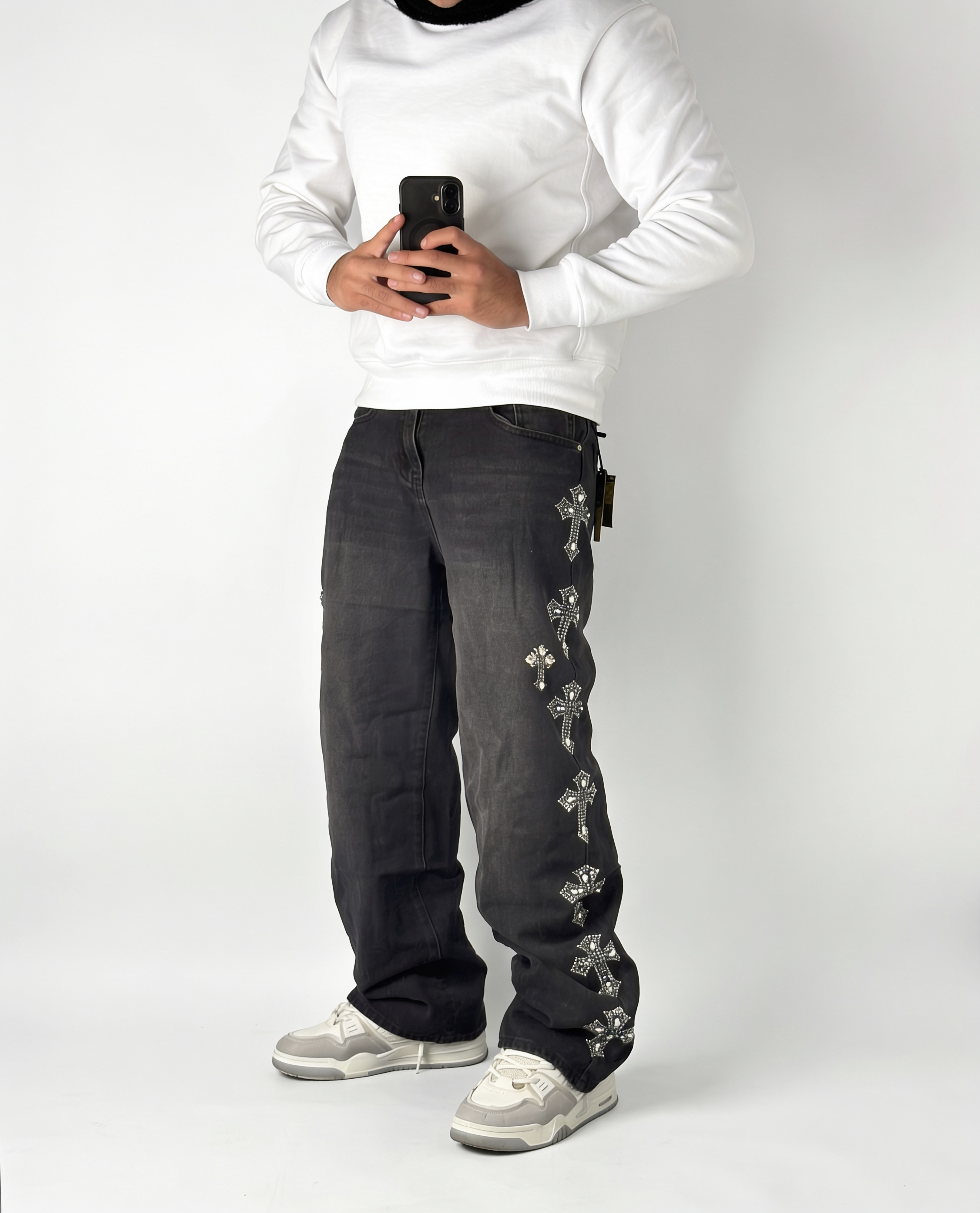 Black Bless Baggy Jeans