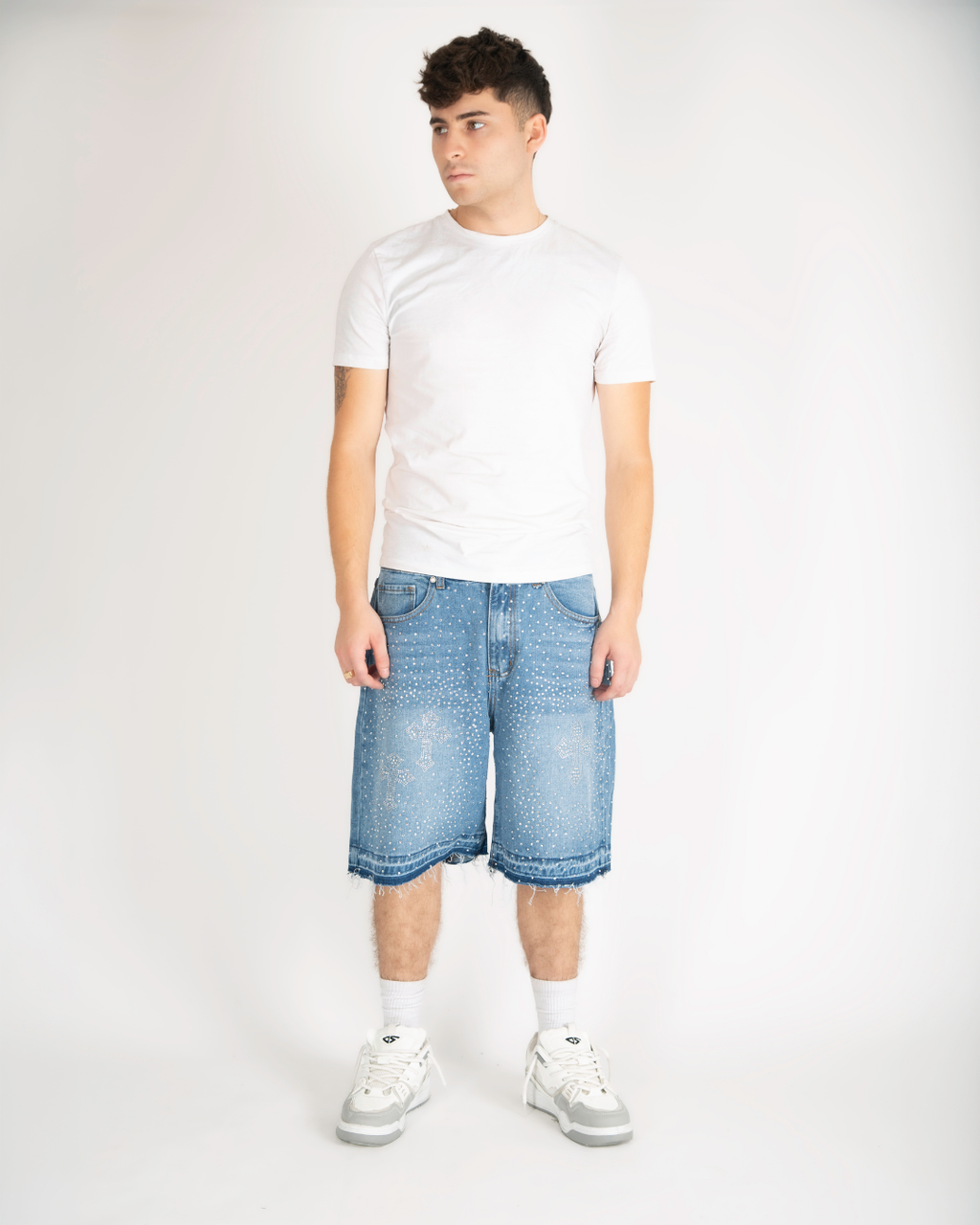 "Diamond sky" short jeans