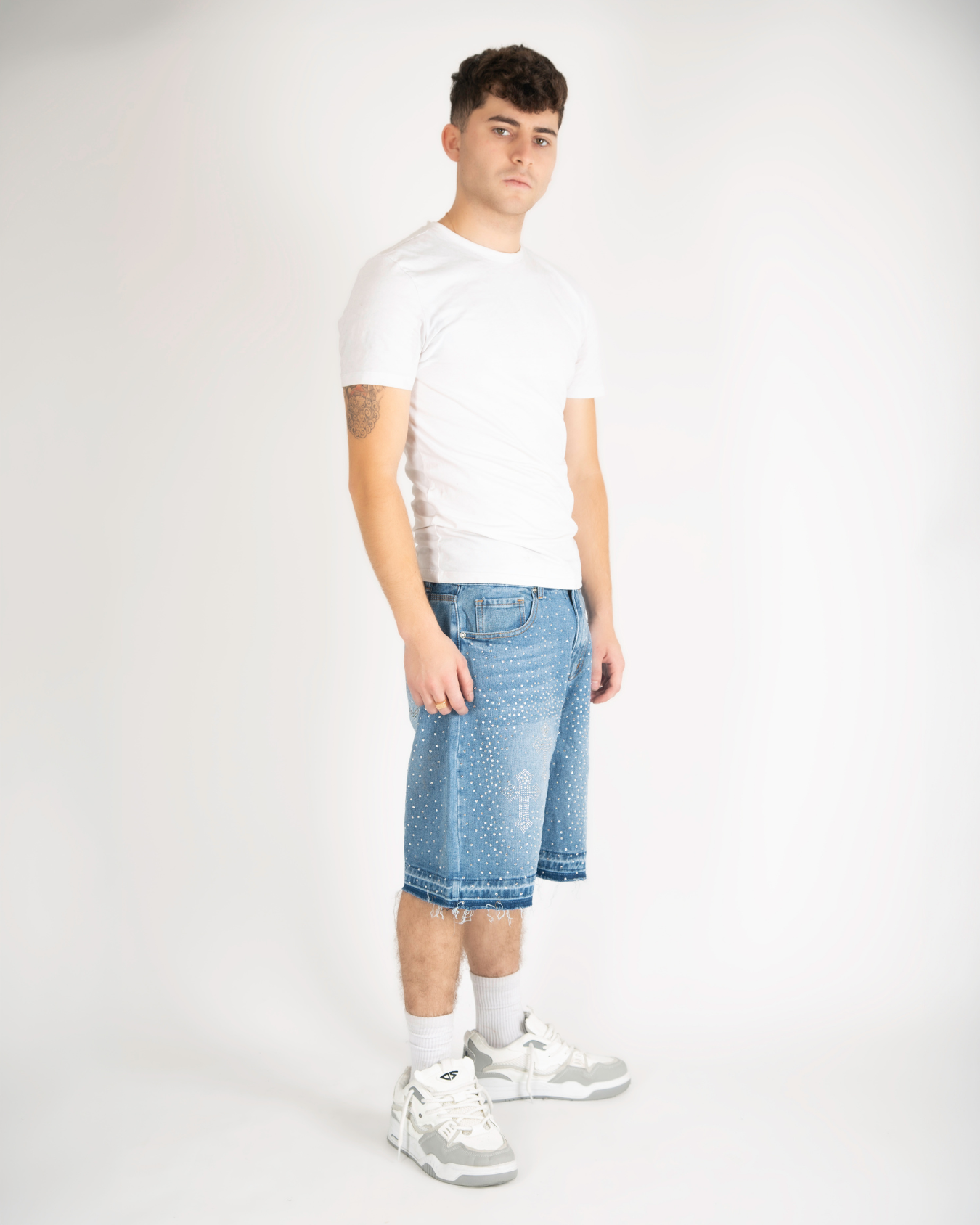 "Diamond sky" short jeans