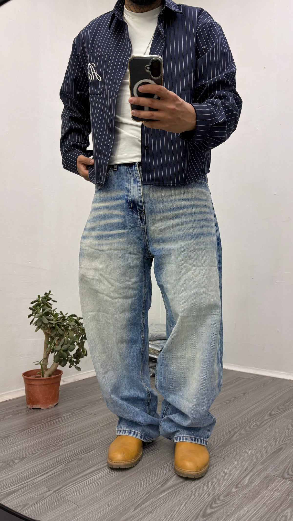 Jean Baggy Vintage Blue – Azul Medio