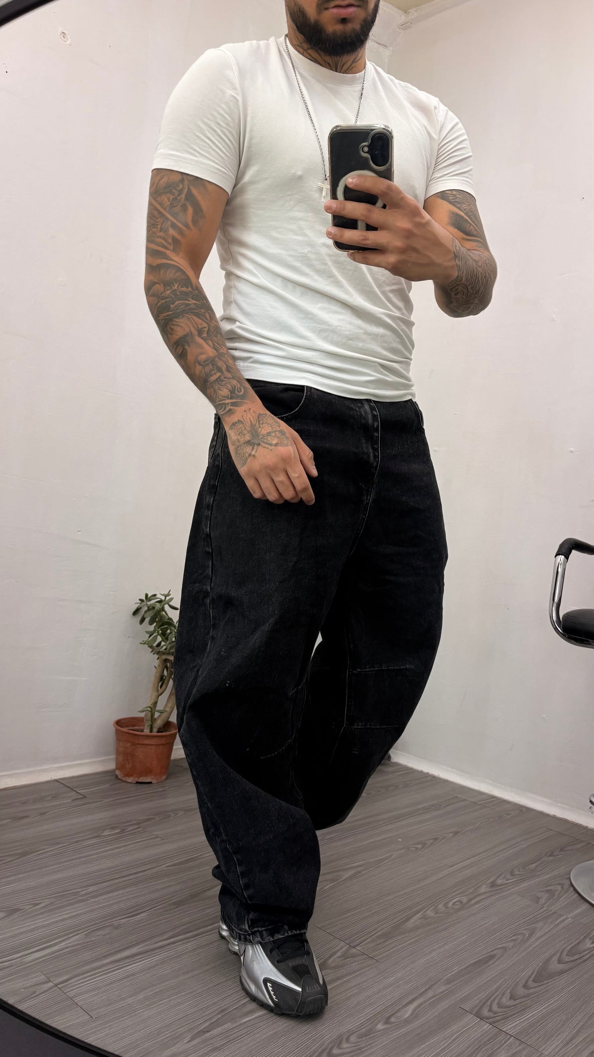 Jean Baggy Onyx – Negro Lavado