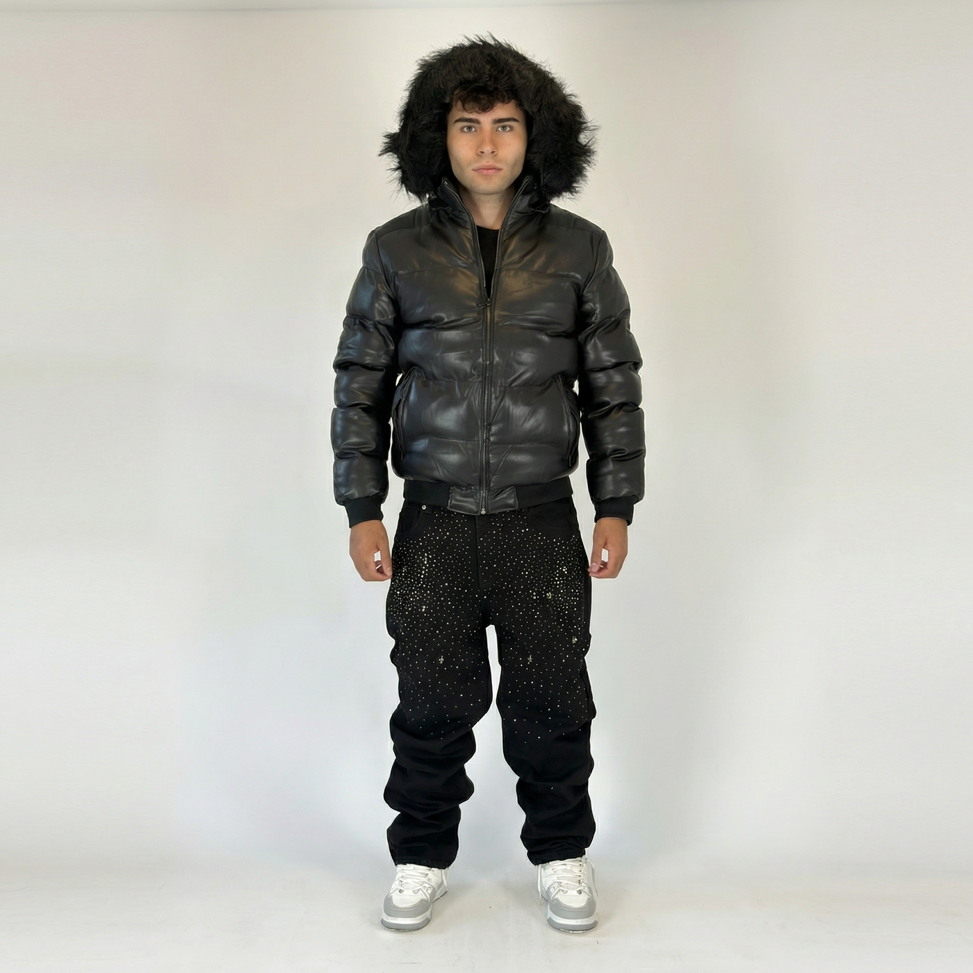 Chaqueta ecocuero "Diabólica"