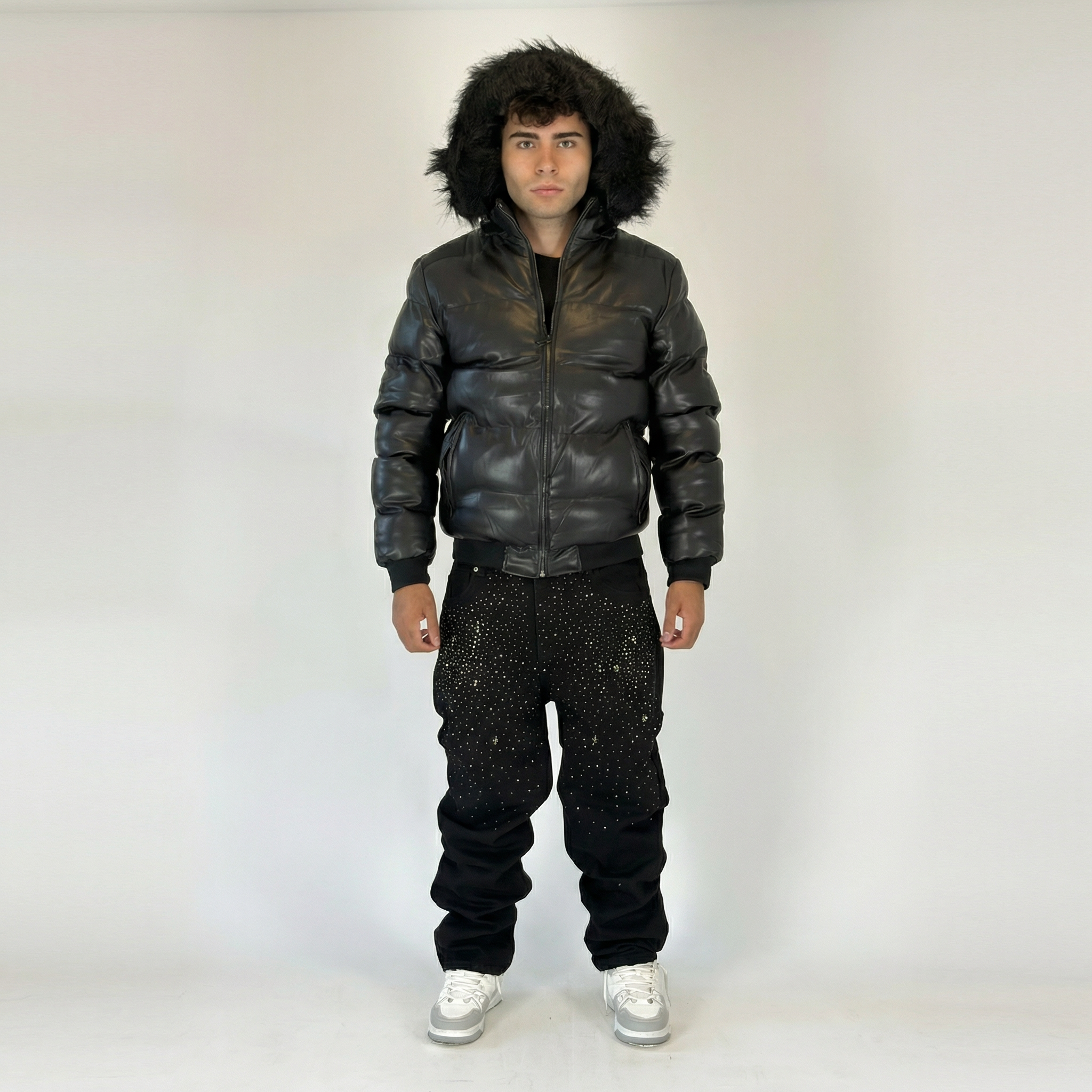 Chaqueta ecocuero "Diabólica"
