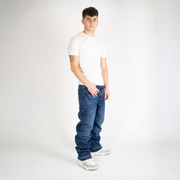 "Coral" Loose jeans
