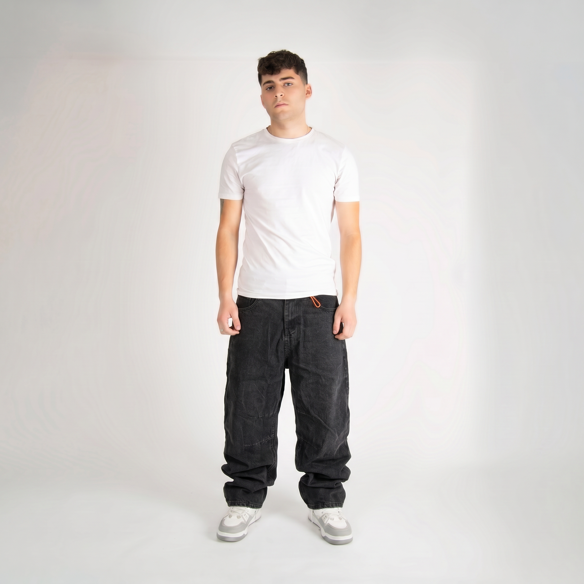 "Titan black" Baggy jeans