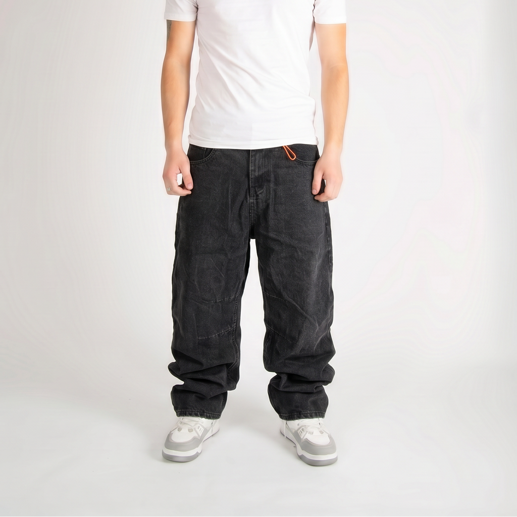 "Titan black" Baggy jeans