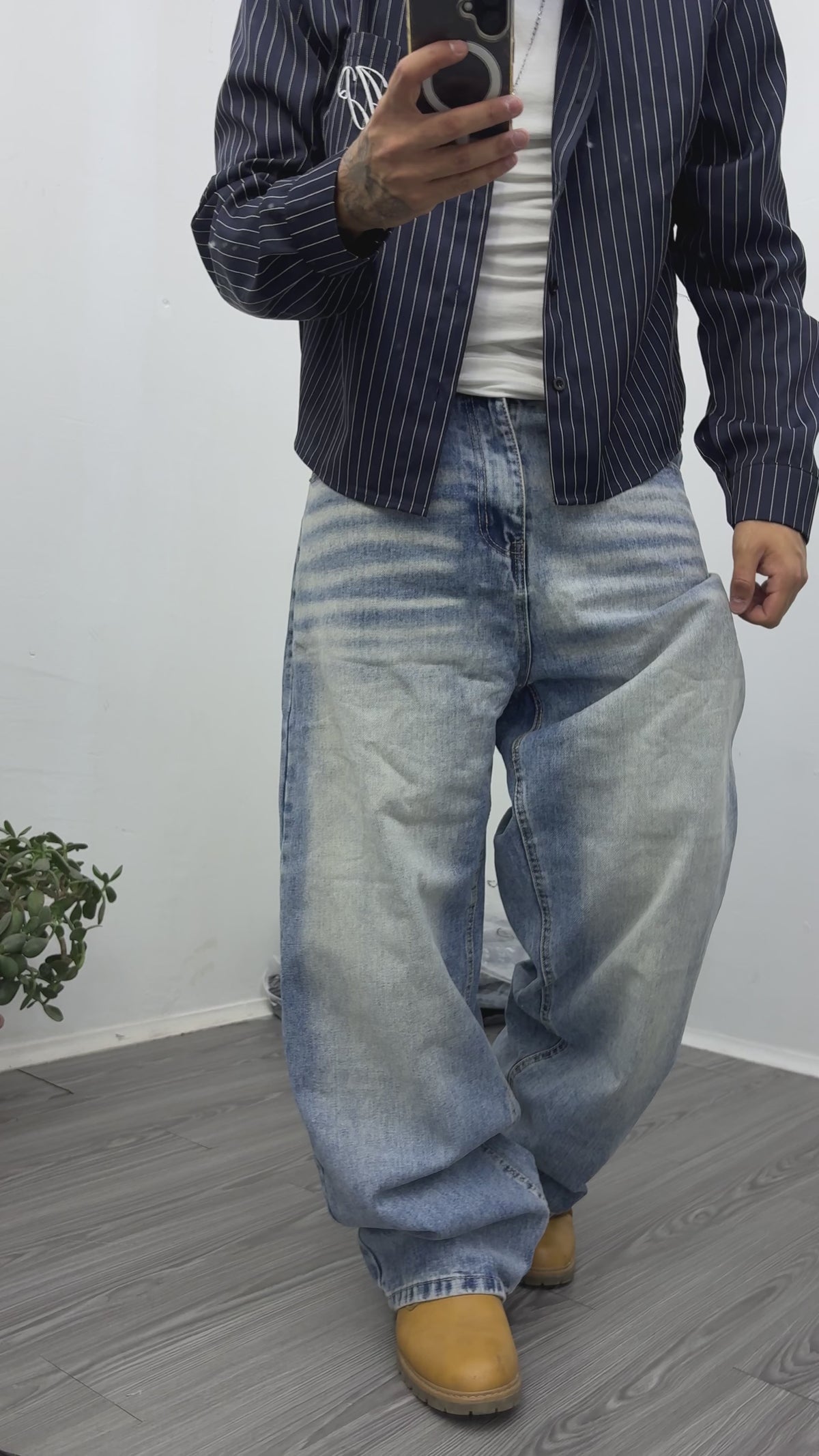 Jean Baggy Vintage Blue – Azul Medio