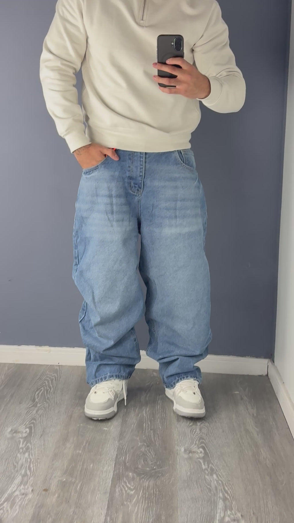 “Zafiro” Baggy jeans