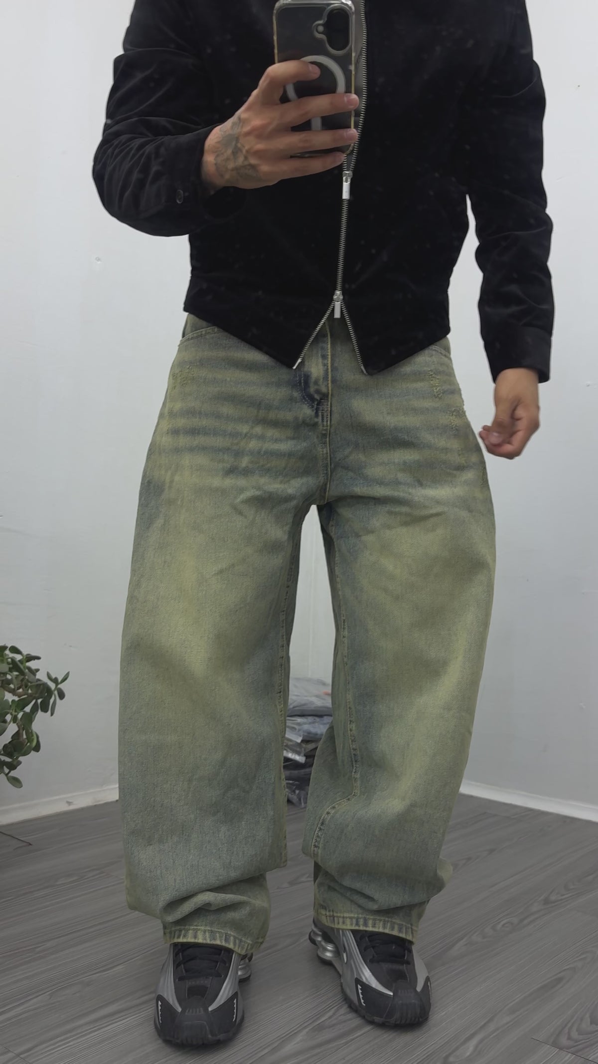 Jean Baggy Stone Wash – Azul Claro