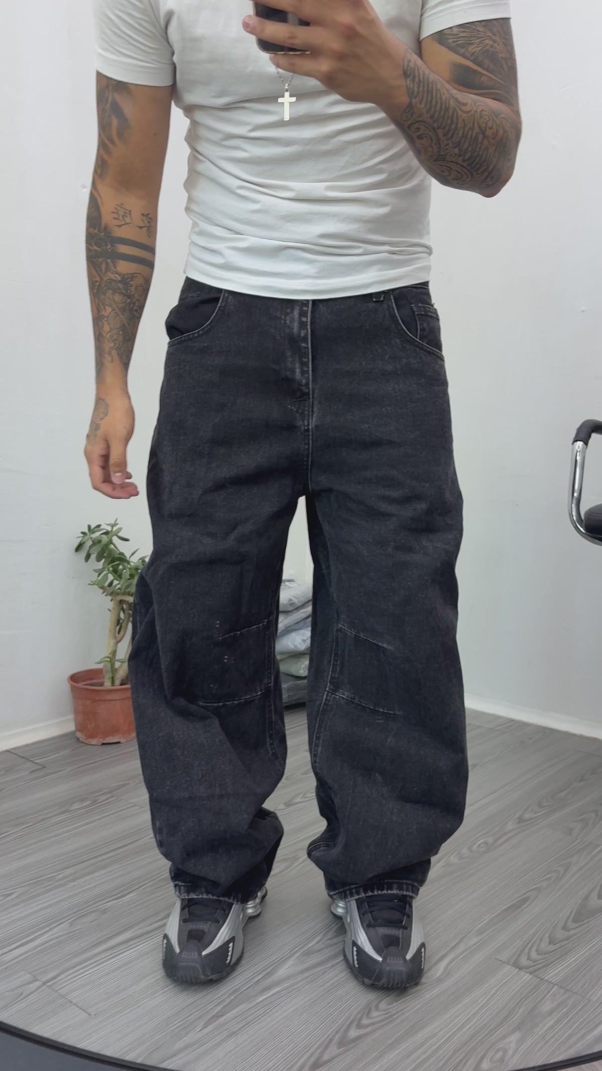 Jean Baggy Onyx – Negro Lavado